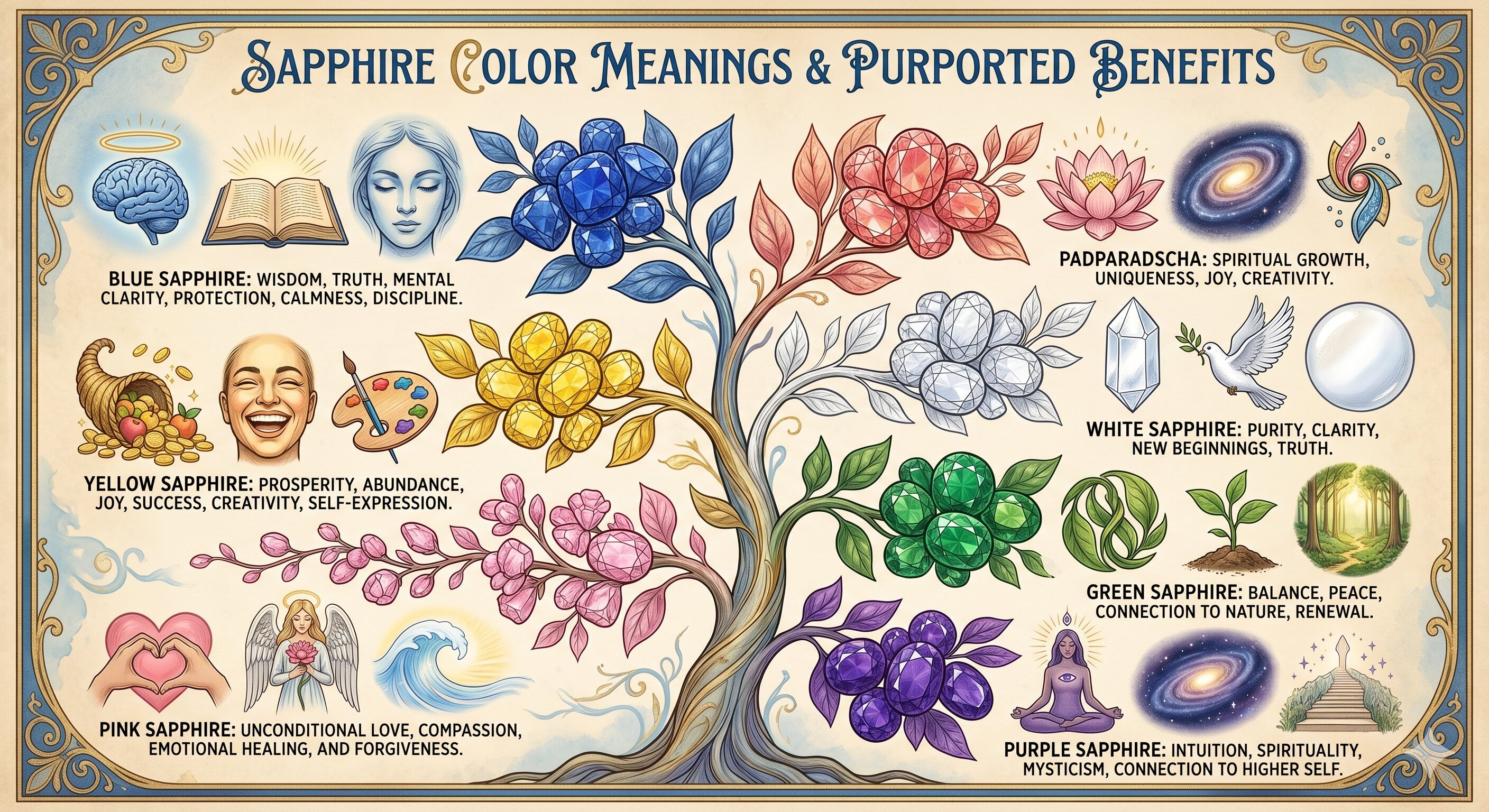 Sapphire meaning benfits